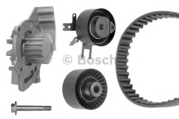 Set pompa apa + curea dintata PEUGEOT 307 Estate (3E) (2002 - 2016) BOSCH 1 987 948 727 piesa NOUA