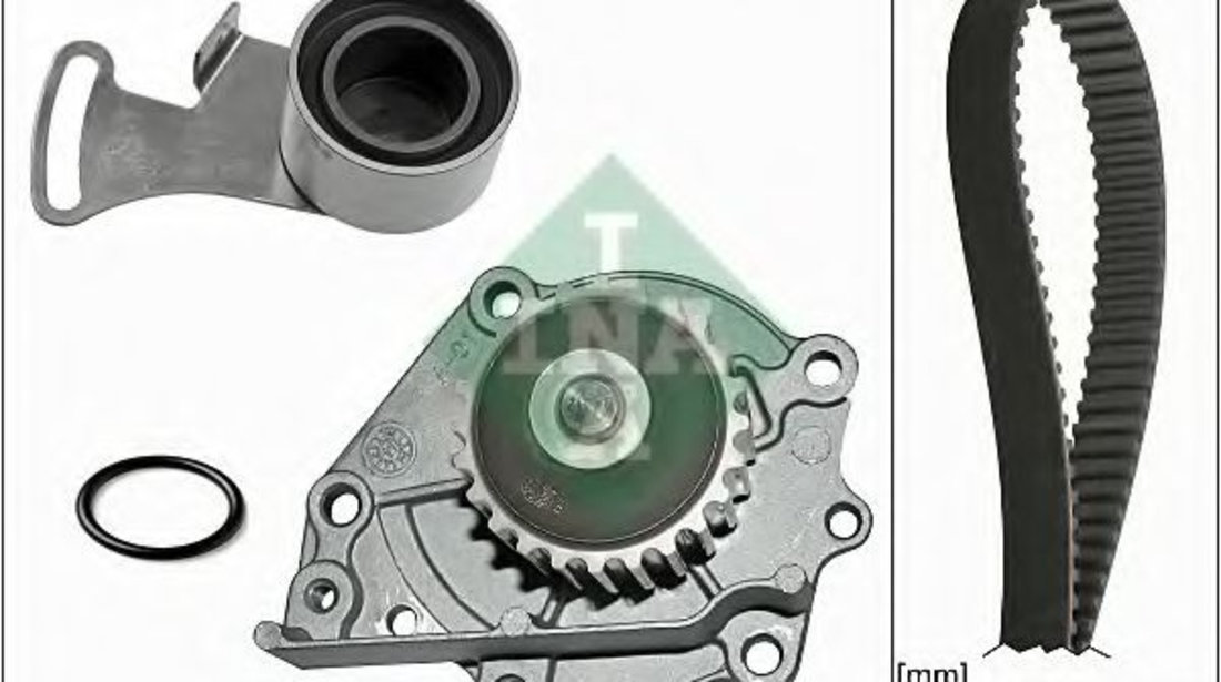 Set pompa apa + curea dintata ROVER 45 (RT) (2000 - 2005) INA 530 0242 30 piesa NOUA