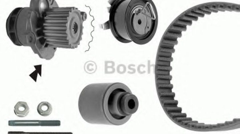 Set pompa apa + curea dintata SEAT IBIZA V SPORTCOUPE (6J1, 6P5) (2008 - 2016) BOSCH 1 987 948 526 piesa NOUA