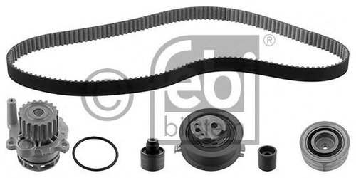 Set pompa apa + curea dintata SEAT IBIZA V SPORTCOUPE (6J1, 6P5) (2008 - 2016) FEBI BILSTEIN 45116 p...