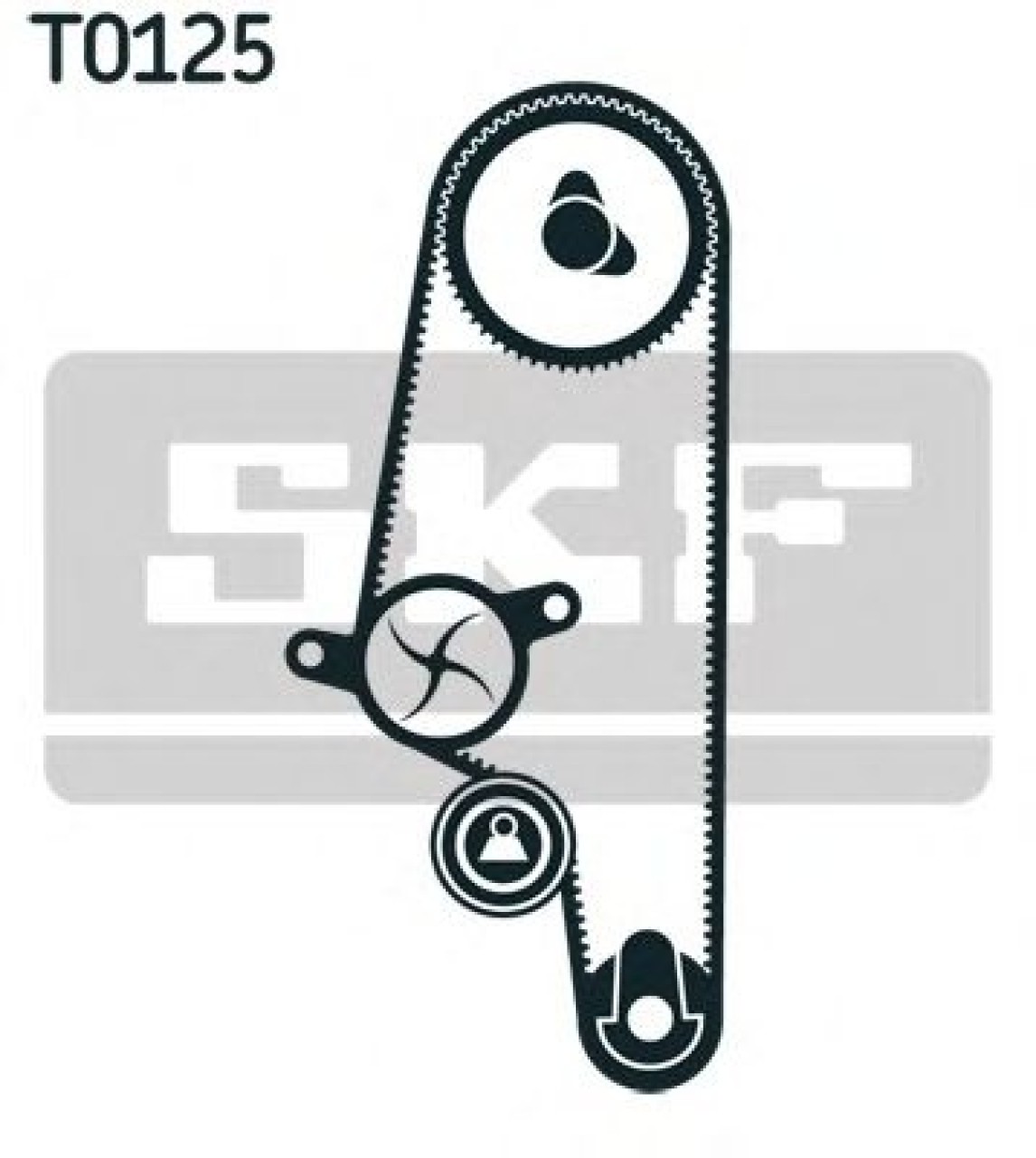 Set pompa apa + curea dintata SKODA OCTAVIA I Combi (1U5) (1998 - 2010) SKF VKMC 01110 piesa NOUA