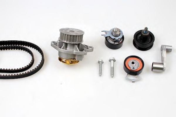 Set pompa apa + curea dintata SKODA OCTAVIA II Combi (1Z5) (2004 - 2013) HEPU PK05570 piesa NOUA