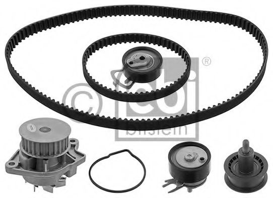 Set pompa apa + curea dintata SKODA ROOMSTER (5J) (2006 - 2015) FEBI BILSTEIN 45118 piesa NOUA