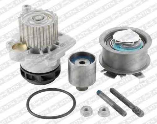 Set pompa apa + curea dintata SKODA SUPERB II (3T4) (2008 - 2015) SNR KDP457.491 piesa NOUA