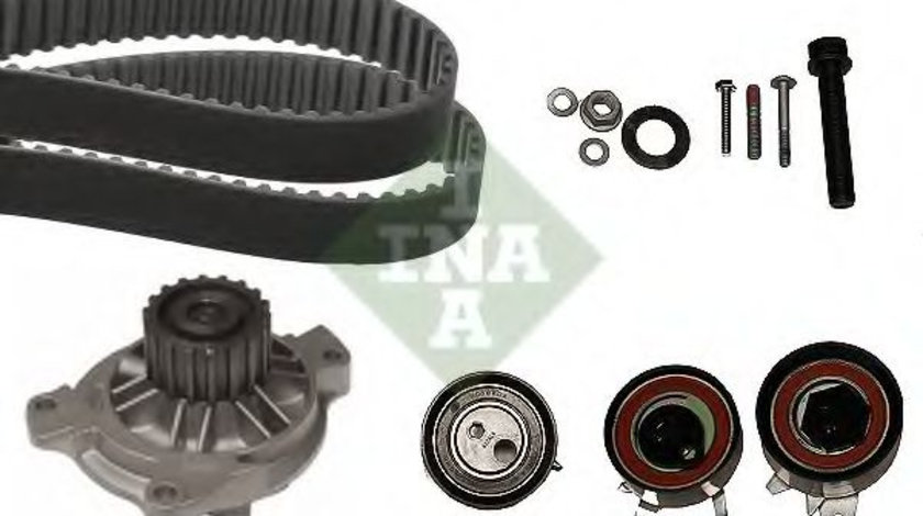 Set pompa apa + curea dintata VOLVO S80 I (TS, XY) (1998 - 2006) INA 530 0484 31 piesa NOUA