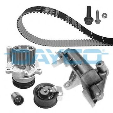 Set pompa apa + curea dintata VW BORA Combi (1J6) (1999 - 2005) DAYCO KTBWP4160 piesa NOUA