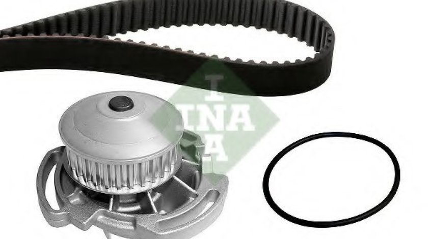 Set pompa apa + curea dintata VW GOLF III (1H1) (1991 - 1998) INA 530 0586 30 piesa NOUA