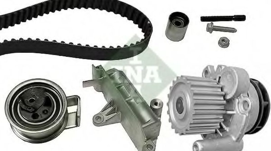 Set pompa apa + curea dintata VW NEW BEETLE (9C1, 1C1) (1998 - 2010) INA 530 0090 30 piesa NOUA