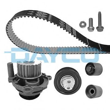 Set pompa apa + curea dintata VW PASSAT (3C2) (2005 - 2010) DAYCO KTBWP6140 piesa NOUA