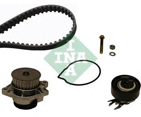 Set pompa apa + curea dintata VW POLO (6N1) (1994 - 1999) INA 530 0166 31 piesa NOUA