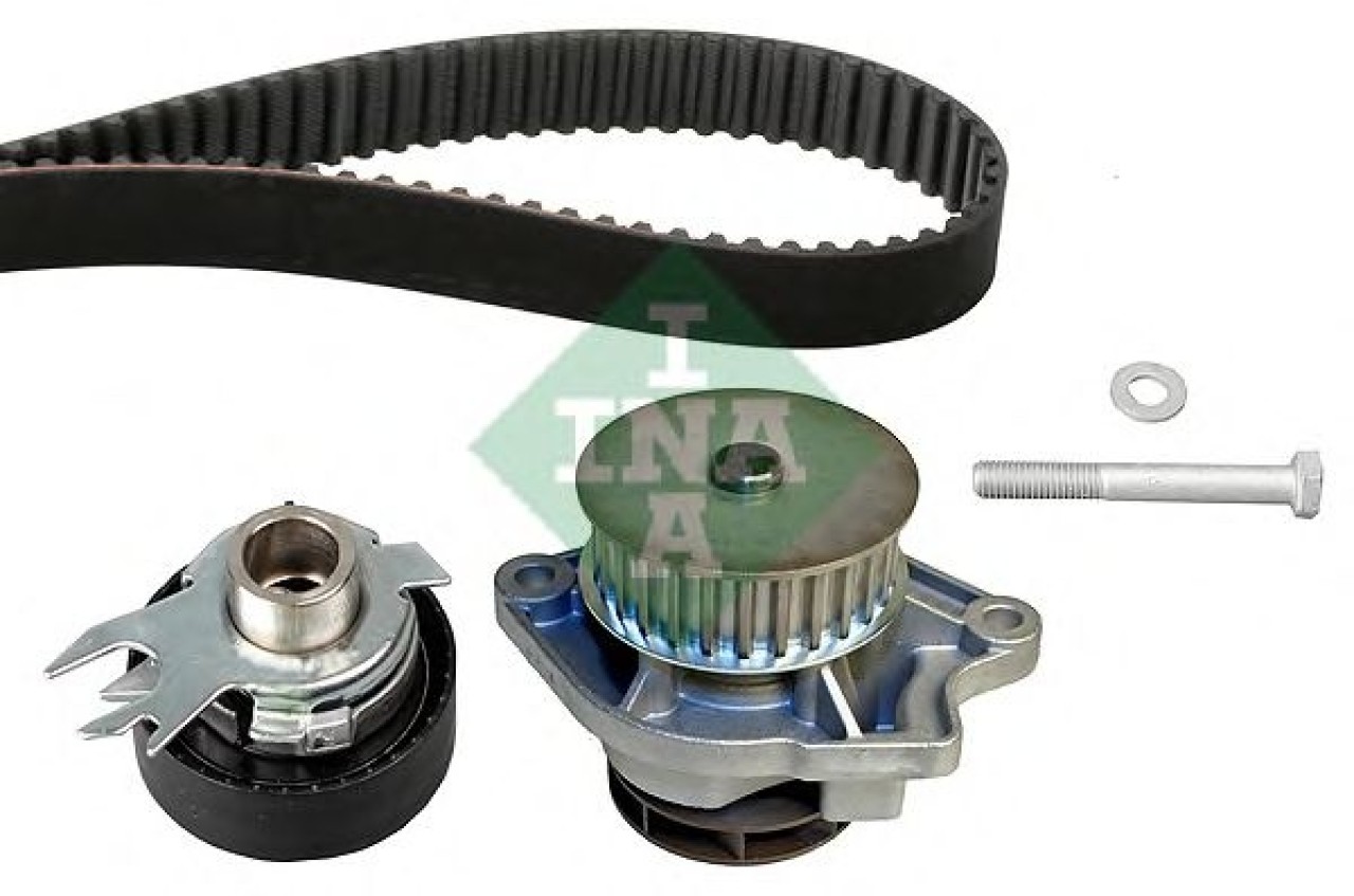 Set pompa apa + curea dintata VW POLO Variant (6KV5) (1997 - 2001) INA 530 0199 30 piesa NOUA