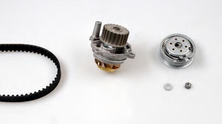 Set pompa apa + curea dintata VW POLO Variant (6KV5) (1997 - 2001) HEPU PK05720 piesa NOUA