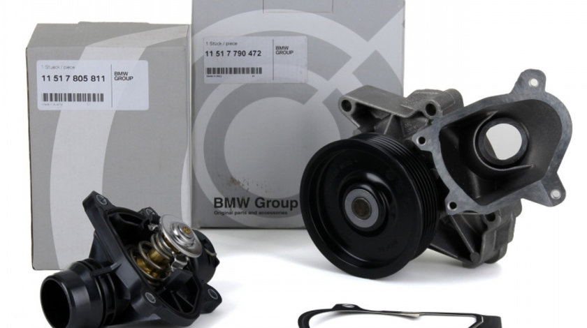 Set Pompa Apa + Termostat Oe Bmw Seria 3 E46 2001-2010 11517790472 + 11517805811