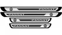 Set Protectie Praguri Sticker Crom Volkswagen Pass...