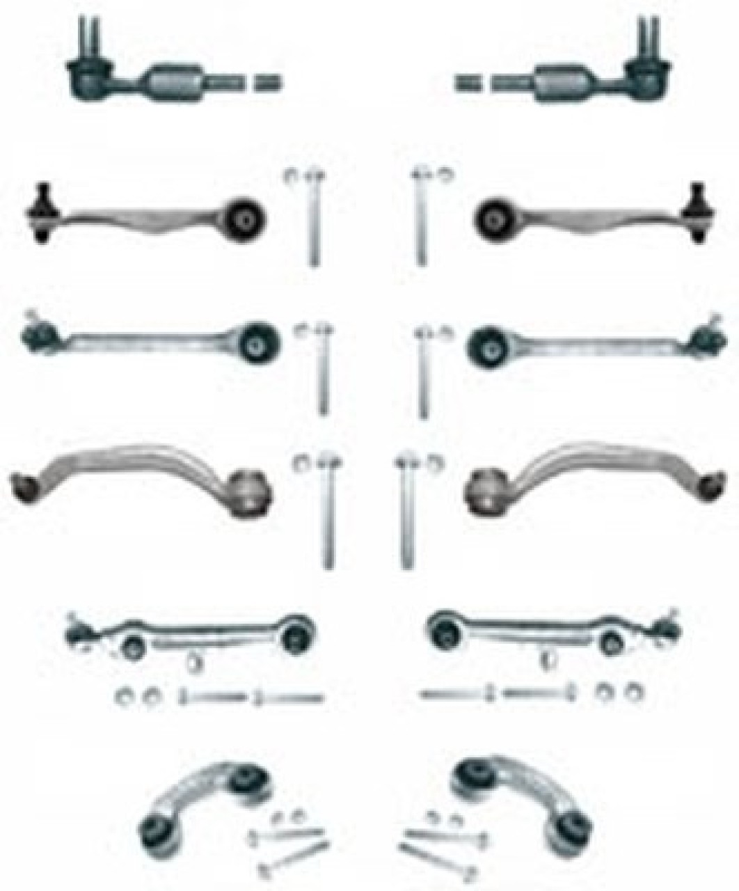 Set reparatie, bara stabilizatoare AUDI A6 Avant (4B5, C5) (1997 - 2005) QWP WSS999 piesa NOUA