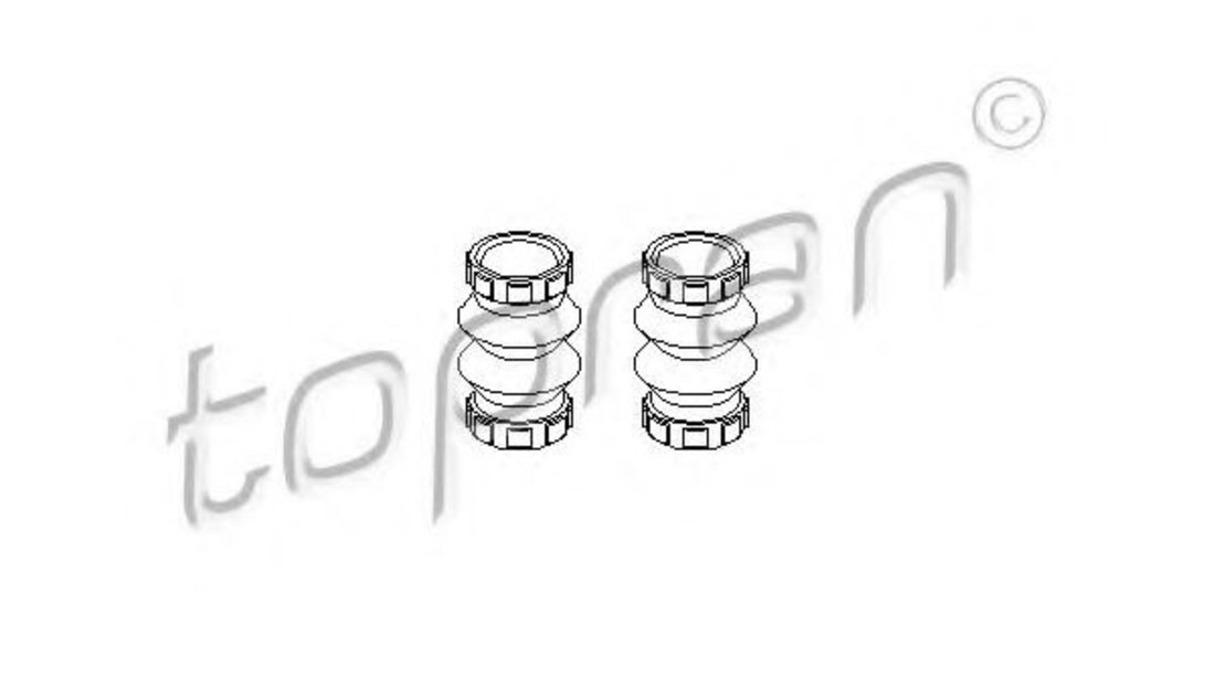 Set reparatie, etrier AUDI A2 (8Z0) (2000 - 2005) TOPRAN 109 967 piesa NOUA