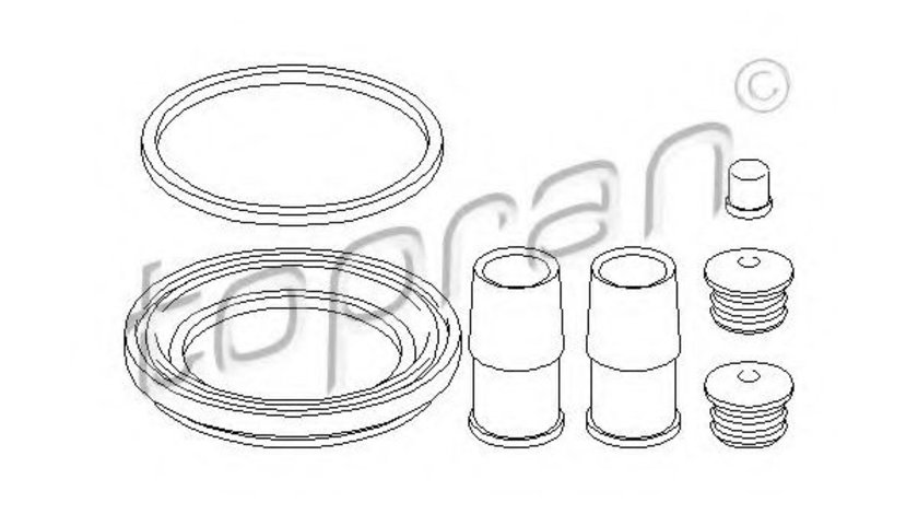 Set reparatie, etrier BMW Seria 3 Cupe (E36) (1992 - 1999) TOPRAN 500 952 piesa NOUA