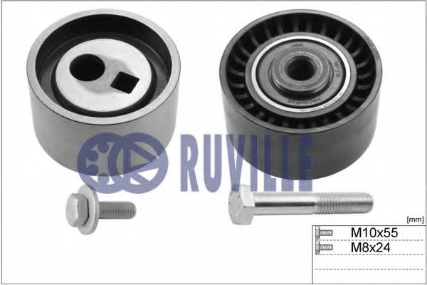 Set role, curea dintata PEUGEOT 406 (8B) (1995 - 2005) RUVILLE 5590150 piesa NOUA