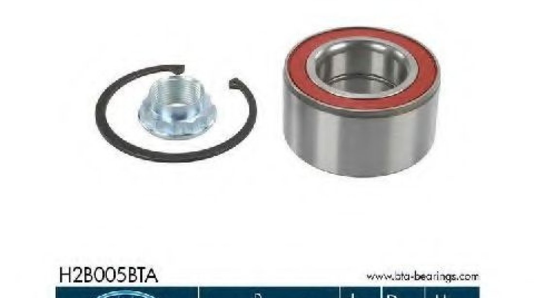 Set rulment roata BMW Seria 3 (E36) (1990 - 1998) BTA H2B005BTA piesa NOUA