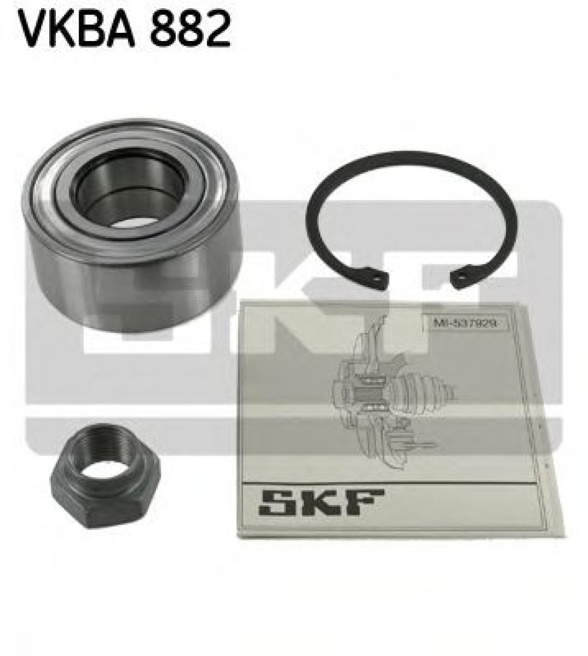 Set rulment roata CITROEN XSARA Cupe (N0) (1998 - 2005) SKF VKBA 882 piesa NOUA