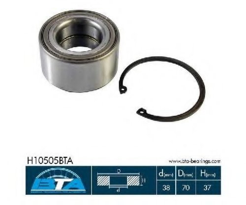 Set rulment roata KIA RIO II limuzina (JB) (2005 - 2016) BTA H10505BTA piesa NOUA