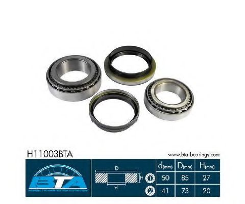 Set rulment roata NISSAN PICK UP III (D22) (1997 - 2016) BTA H11003BTA piesa NOUA