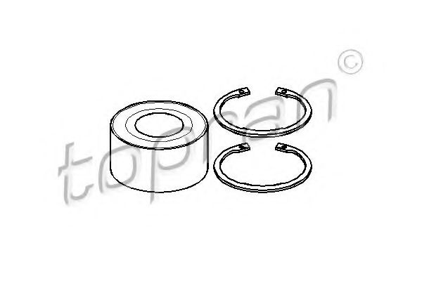 Set rulment roata OPEL ASTRA F Combi (51, 52) (1991 - 1998) TOPRAN 202 434 piesa NOUA