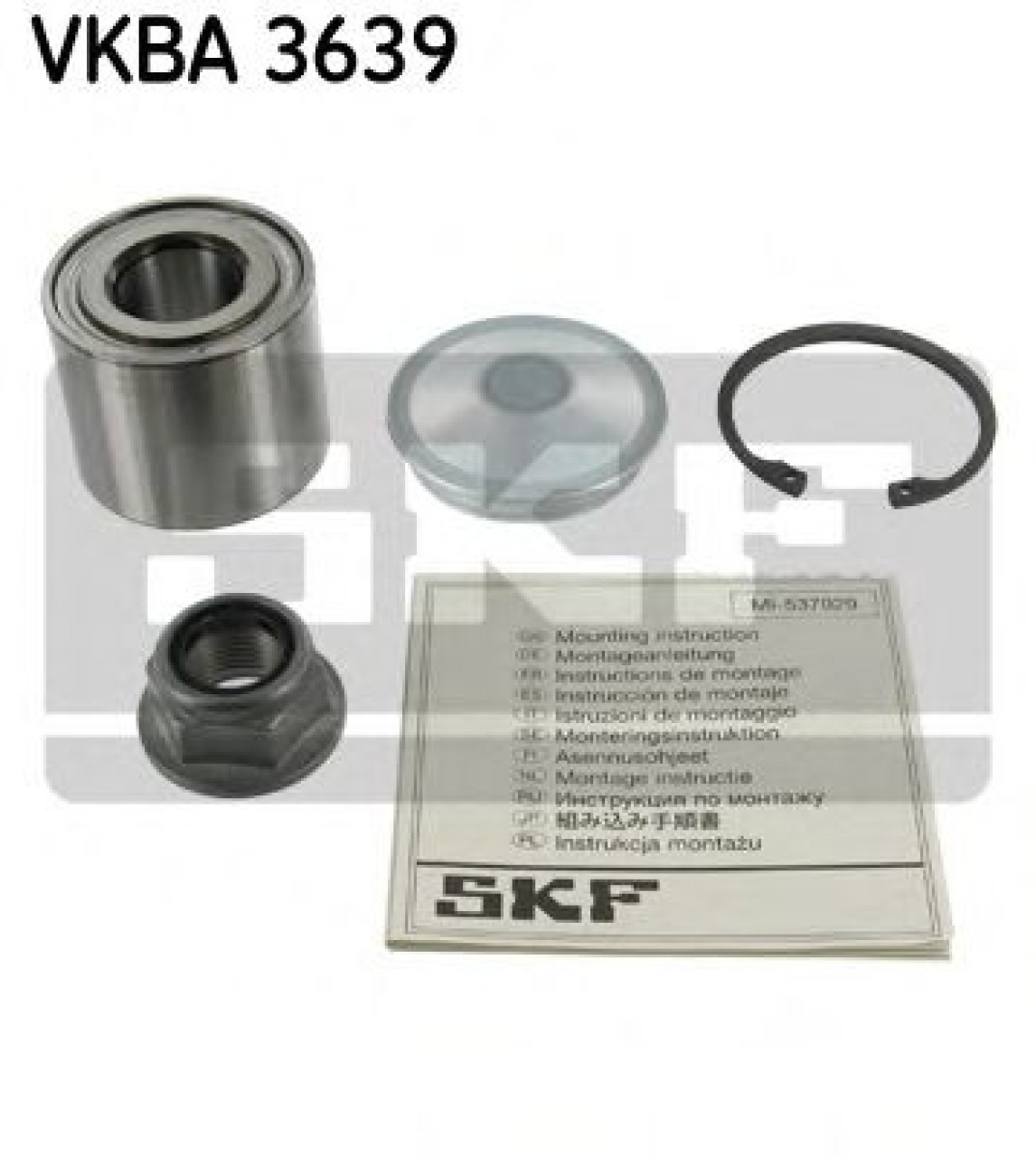 Set rulment roata RENAULT CLIO III (BR0/1, CR0/1) (2005 - 2012) SKF VKBA 3639 piesa NOUA