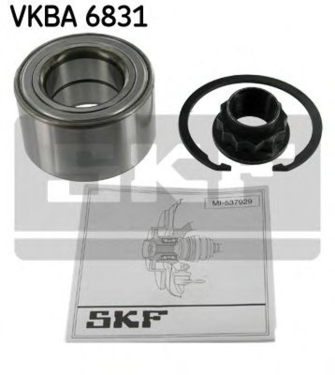 Set rulment roata TOYOTA AVENSIS (T25) (2003 - 2008) SKF VKBA 6831 piesa NOUA