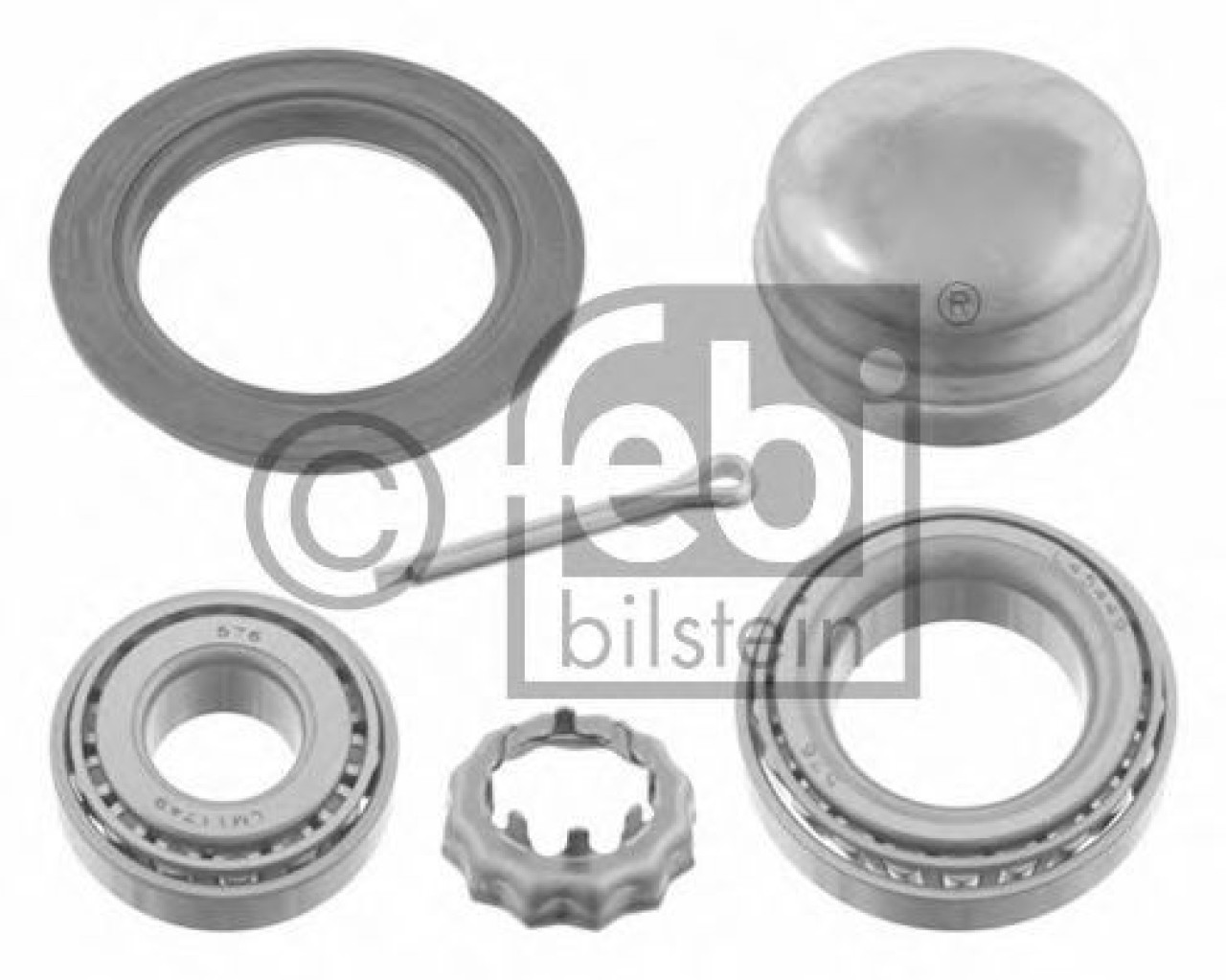 Set rulment roata VW GOLF III (1H1) (1991 - 1998) FEBI BILSTEIN 03674 piesa NOUA