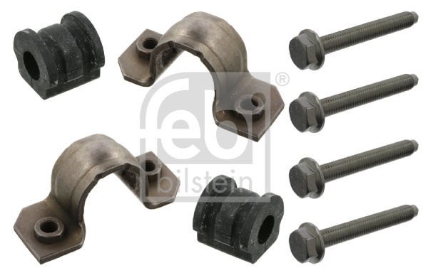 Set rulment, stabilizator Axa fata ambele parti (37660 FEBI BILSTEIN) AUDI,SEAT,SKODA,VW