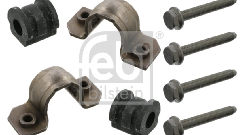 Set rulment, stabilizator Axa fata ambele parti (37660 FEBI BILSTEIN) AUDI,SEAT,SKODA,VW