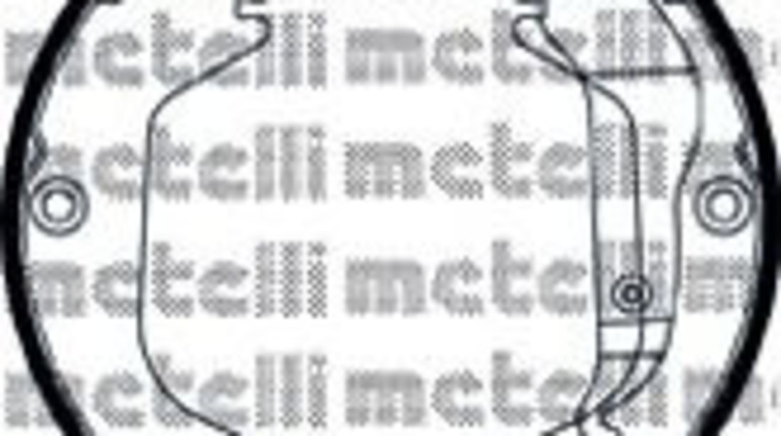 Set saboti frana CHEVROLET CRUZE Hatchback (J305) (2011 - 2016) METELLI 53-0484 piesa NOUA