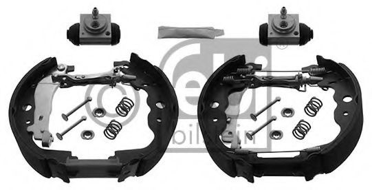 Set saboti frana DACIA LOGAN EXPRESS (FS) (2009 - 2016) FEBI BILSTEIN 43615 piesa NOUA