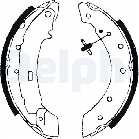 Set Saboti Frana Delphi Mg LS1717