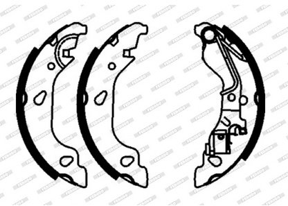 Set saboti frana FERODO FSB603