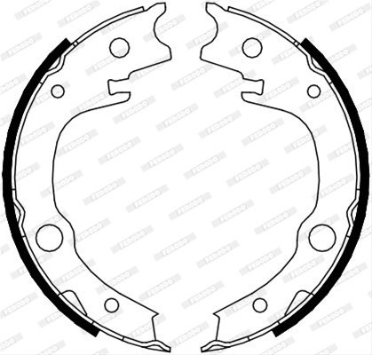 Set Saboti Frana Ferodo Toyota FSB4014