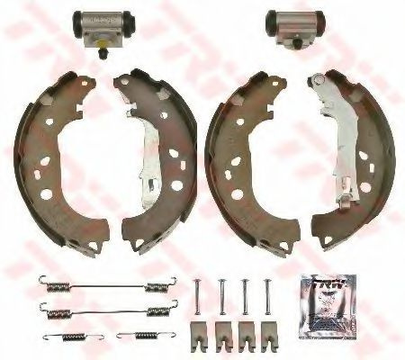 Set saboti frana FIAT DOBLO Combi (263) (2010 - 2016) TRW BK1779 piesa NOUA