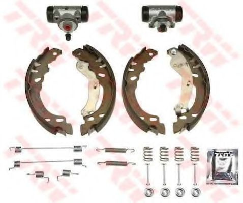 Set saboti frana FIAT PANDA Van (169) (2004 - 2016) TRW BK1768 piesa NOUA