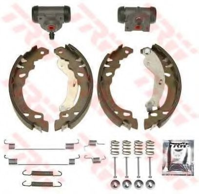 Set saboti frana FIAT PANDA Van (169) (2004 - 2016) TRW BK1767 piesa NOUA