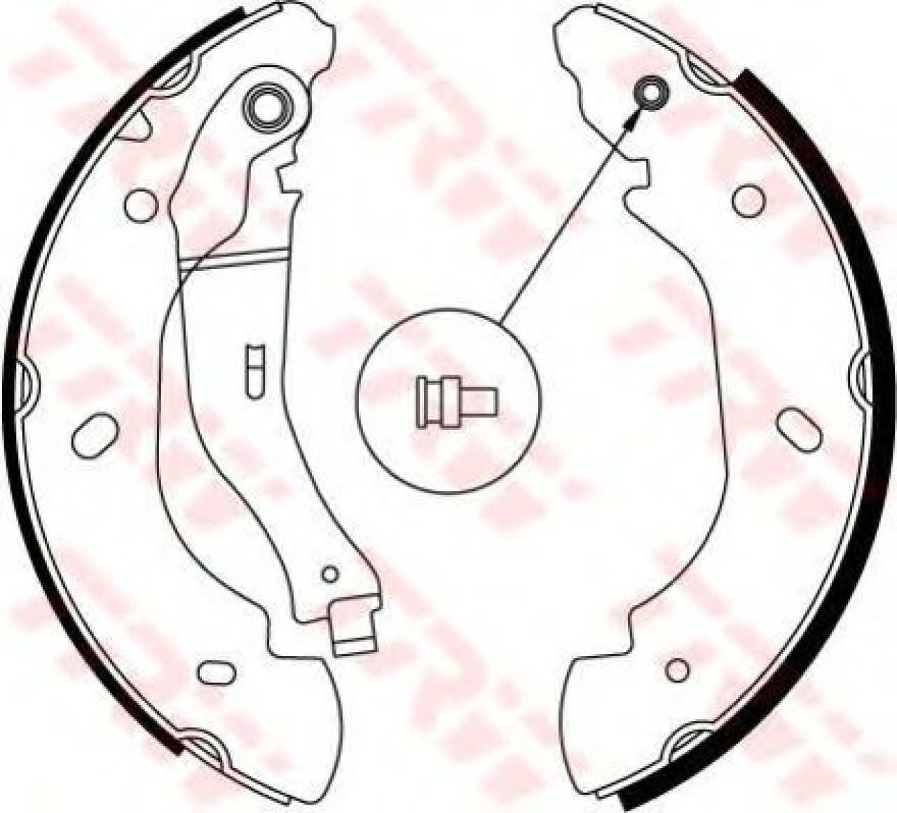 Set saboti frana FORD TRANSIT caroserie (2006 - 2014) TRW GS8689 piesa NOUA