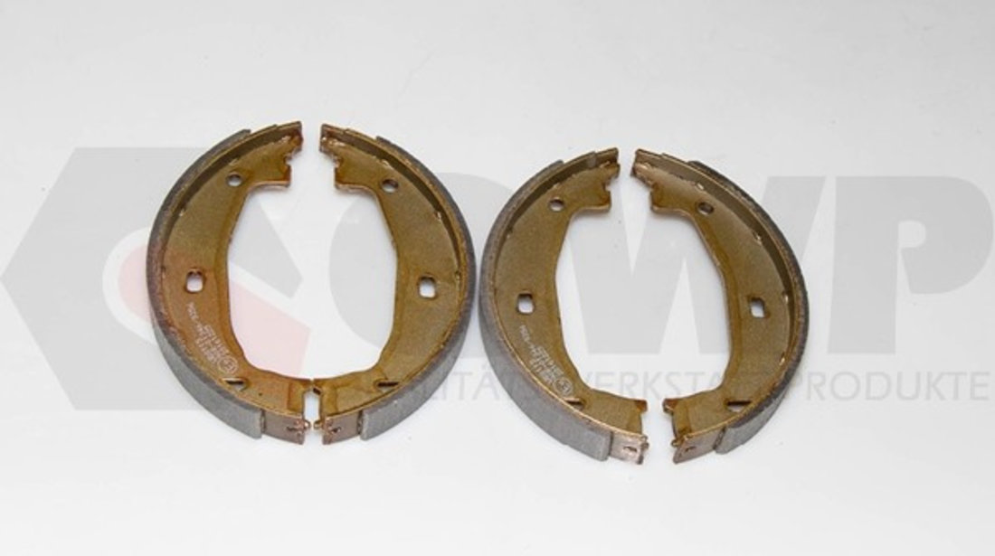 Set saboti frana, frana de mana BMW Seria 3 (E46) (1998 - 2005) QWP WBS115 piesa NOUA