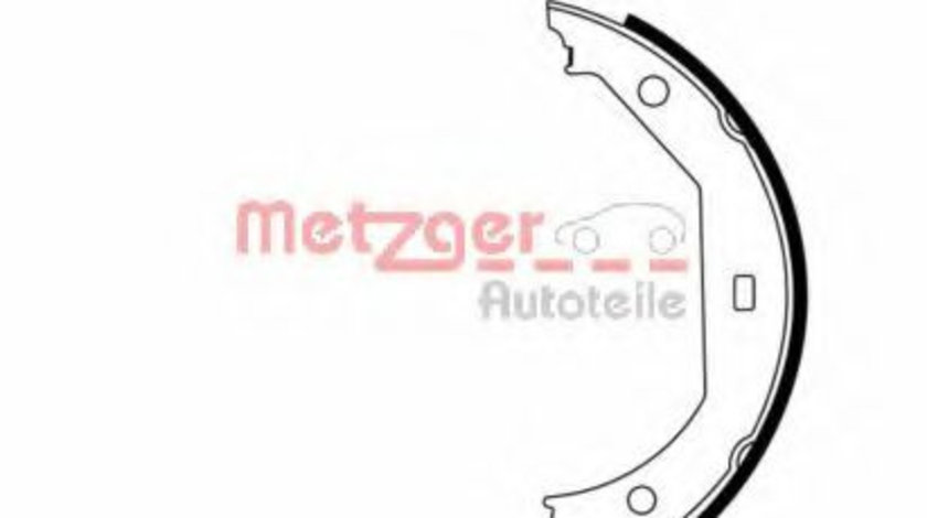 Set saboti frana, frana de mana BMW Seria 3 (E90) (2005 - 2011) METZGER MG 652 piesa NOUA