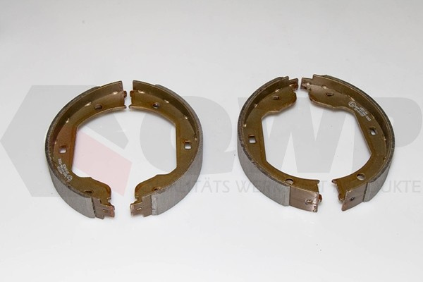 Set saboti frana, frana de mana BMW Seria 6 (E63) (2004 - 2010) QWP WBS134 piesa NOUA