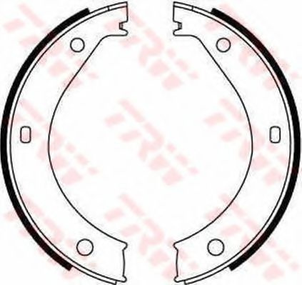 Set saboti frana, frana de mana BMW Seria 7 (E38) (1994 - 2001) TRW GS8217 piesa NOUA