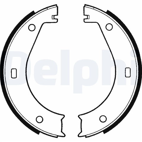 Set Saboti Frana, Frana De Mana Delphi Bmw LS1573