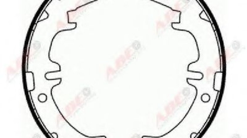 Set saboti frana, frana de mana LEXUS GS (JZS147) (1993 - 1997) ABE C02077ABE piesa NOUA