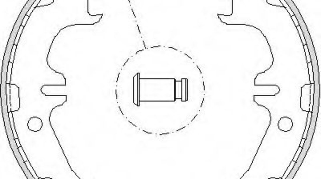 Set saboti frana, frana de mana LEXUS GS (JZS147) (1993 - 1997) REMSA 4742.00 piesa NOUA