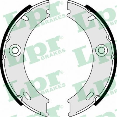 Set Saboti Frana, Frana De Mana Lpr Mercedes-Benz 07970