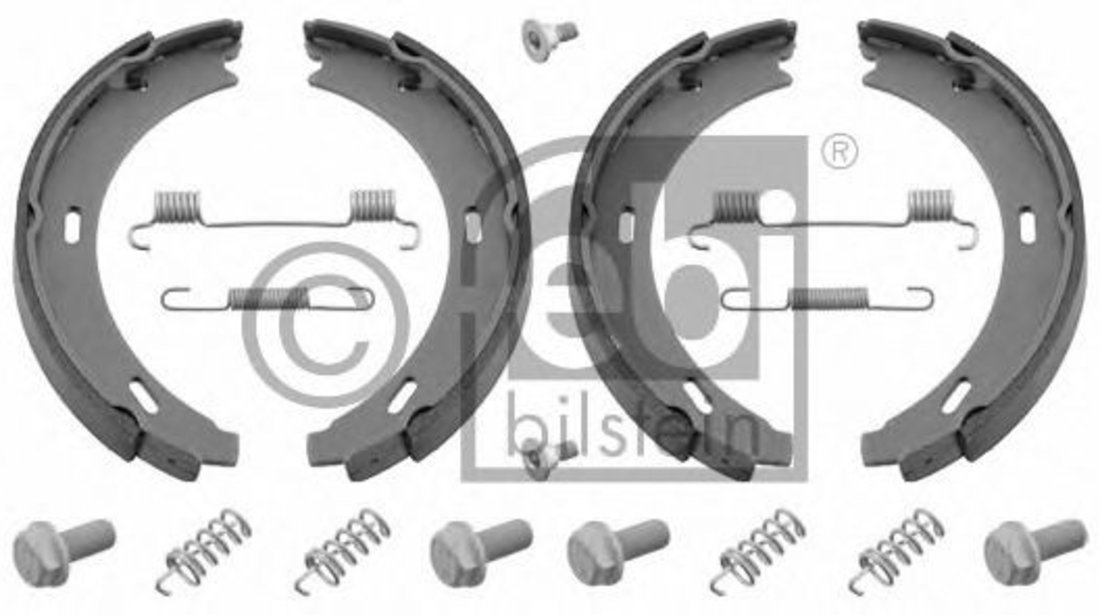 Set saboti frana, frana de mana MERCEDES E-CLASS Cupe (C124) (1993 - 1997) FEBI BILSTEIN 02100 piesa NOUA